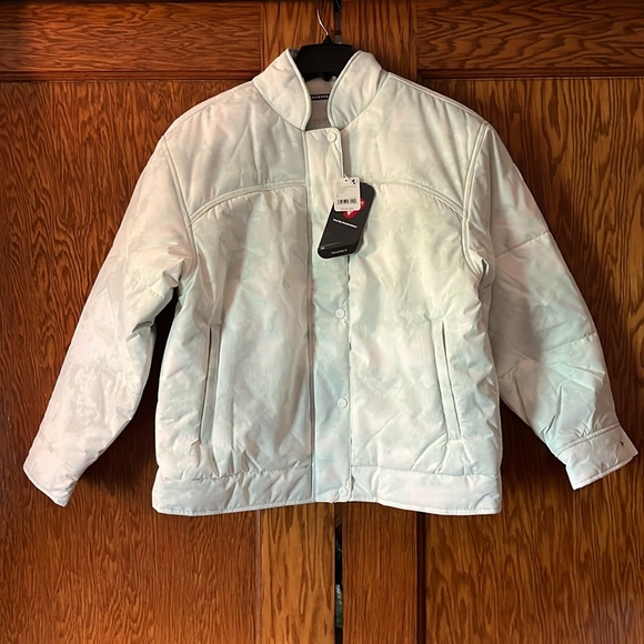 Free People FP movement Bunny Slope Puffer JACKET in Mountain Mist Sage NWT - Picture 7 of 16